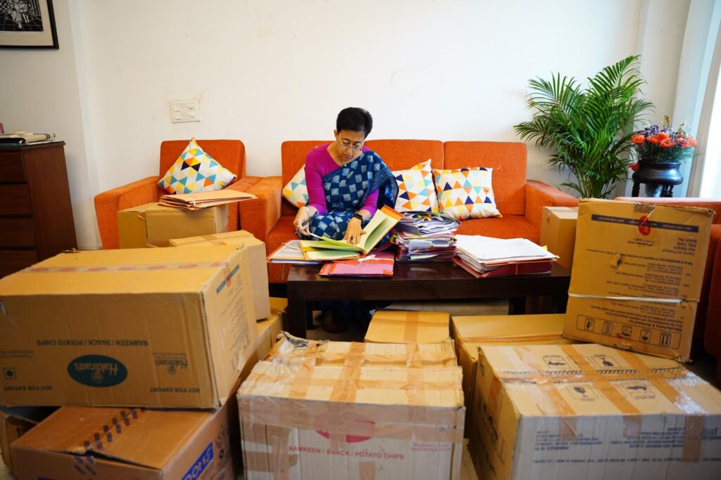 Delhi CM Aatishi
