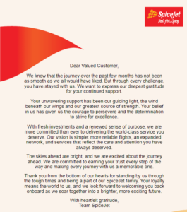 piceJet clears four months pending salary