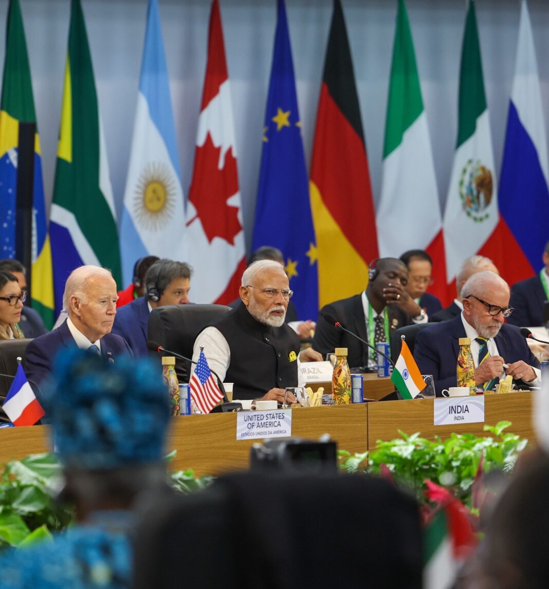 PM Modi at G20 Summit 2024