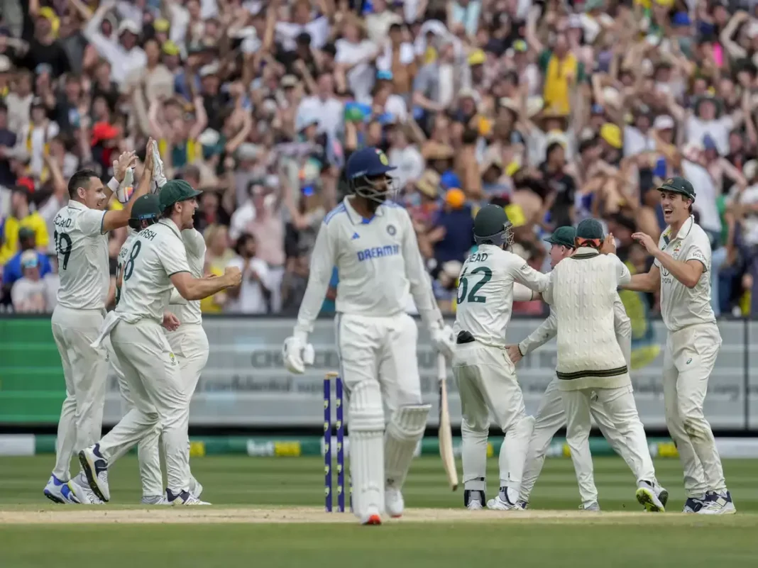 India lost 4th test match