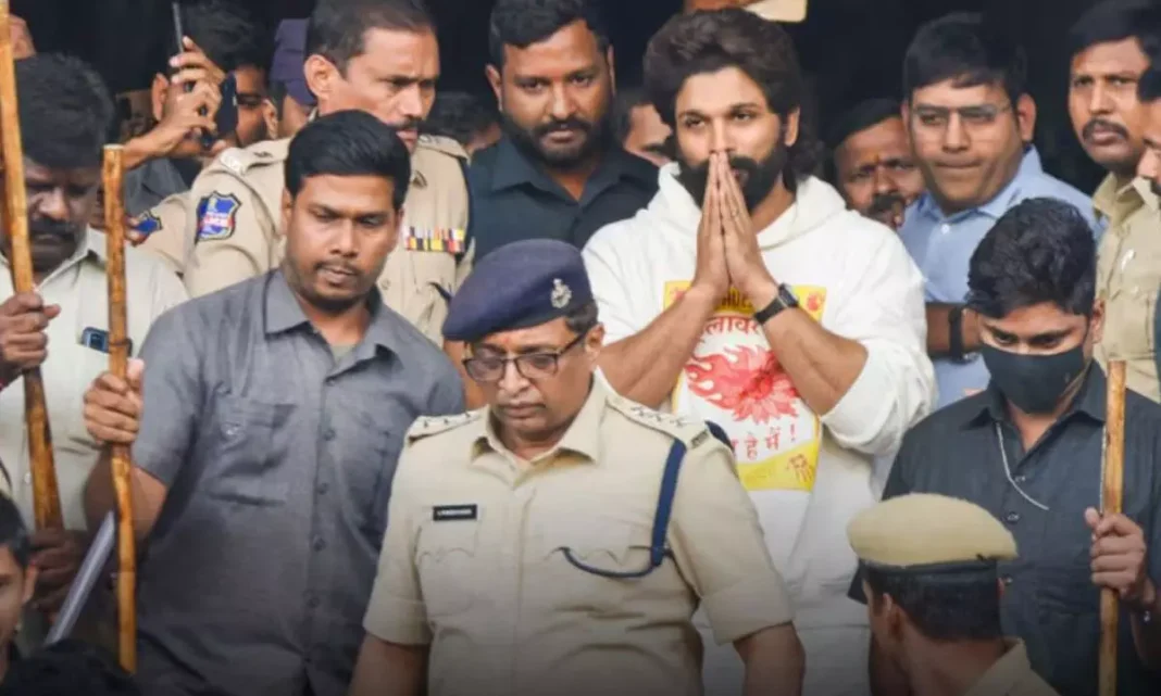 14 Days jail to Allu Arjun