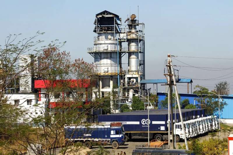 Union Carbide waste