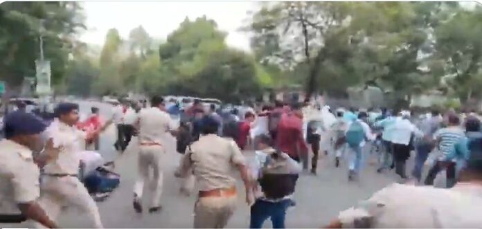 BPSC Student Lathicharge BPSC Student Lathicharge
