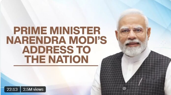 PM Modi - Message to the Nation