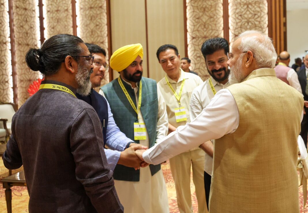 PM Modi Niti Ayog Meeting