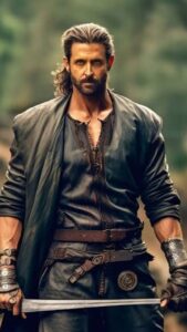 Hrithik Roshan with a Japanese sword