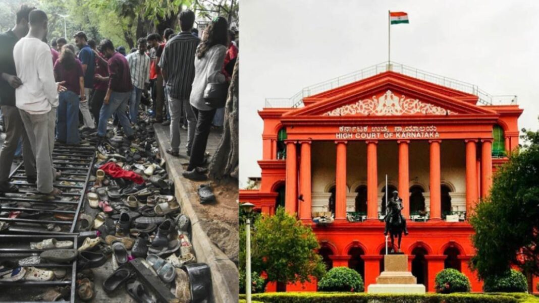 Bengaluru stampede HighCourt