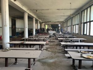 BJ Medical Collage Hostel mess inside