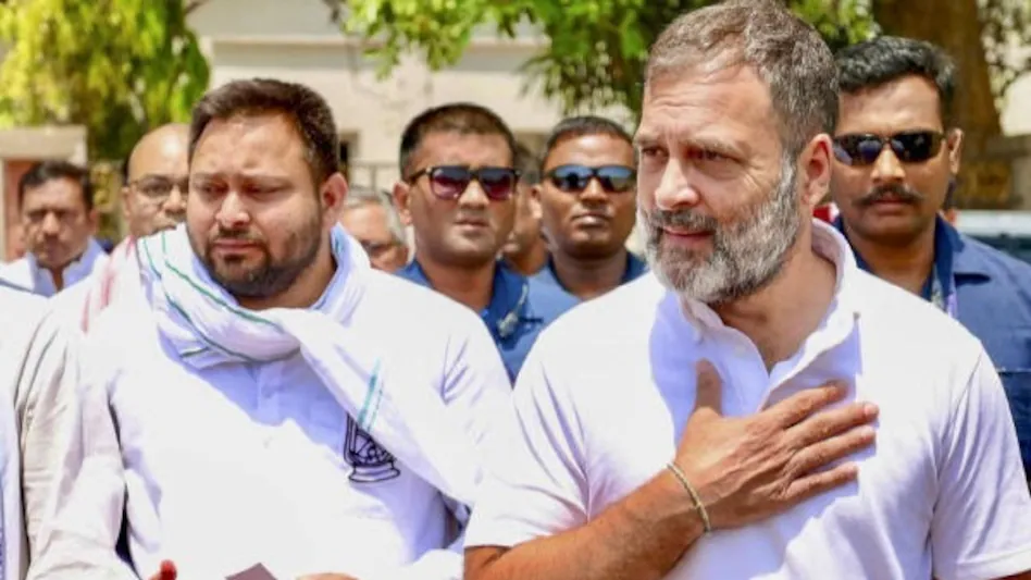 Rahul Gandhi-Tejashwi Yadav Rally Rahul Gandhi-Tejashwi Yadav Rally