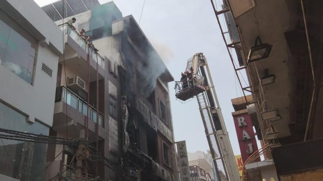 Delhi Palam Fire