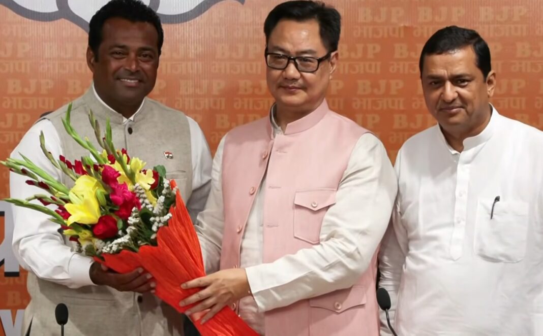 Leander Paes Joins BJP