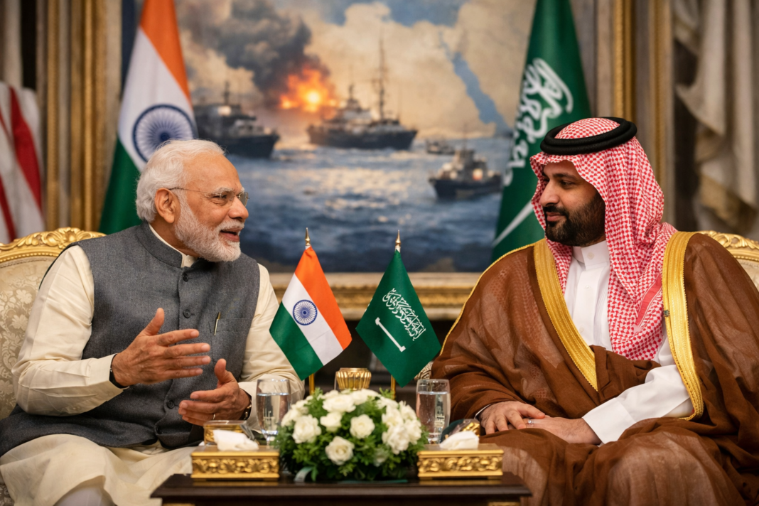 PM Modi spoke Saudi Prince