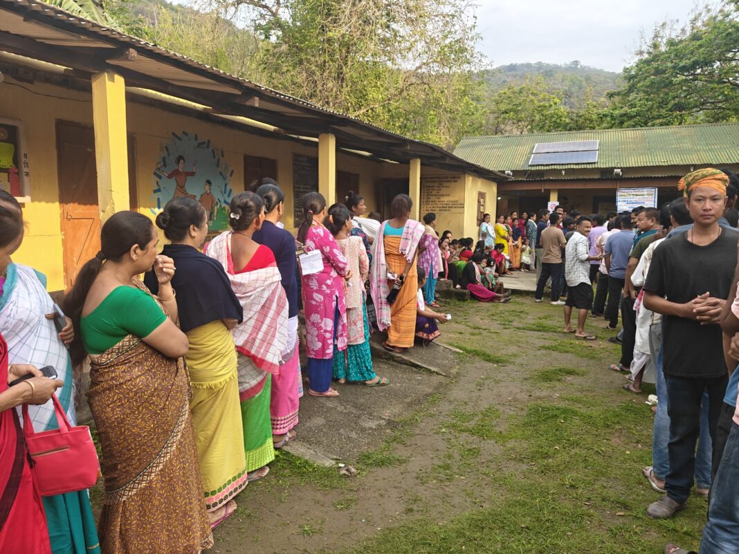 Assam Kerala Puducherry Voting