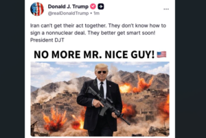 Donald Trump social media post