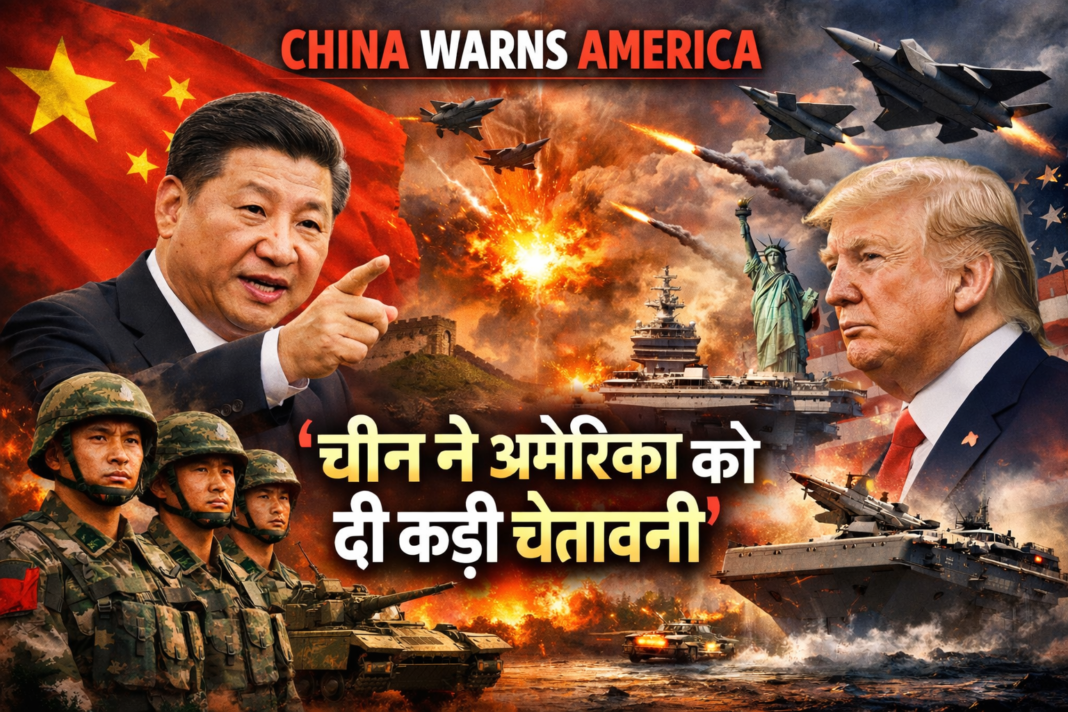 China Warns America