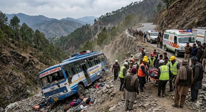 Udhampur Bas Accidnet