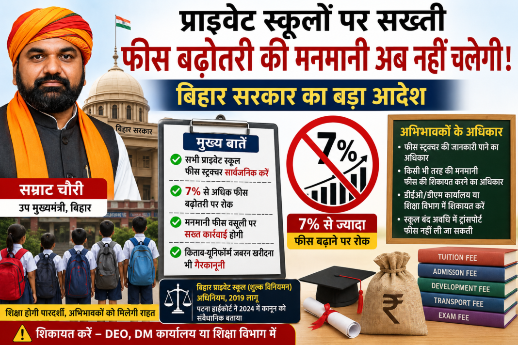 Bihar Private School Fees