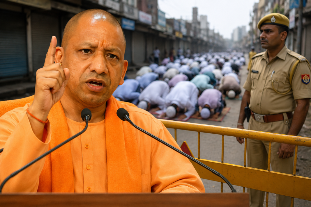NO Namaz on UP Road