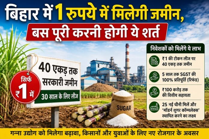 Bihar Sugarcane Industry Policy 2026