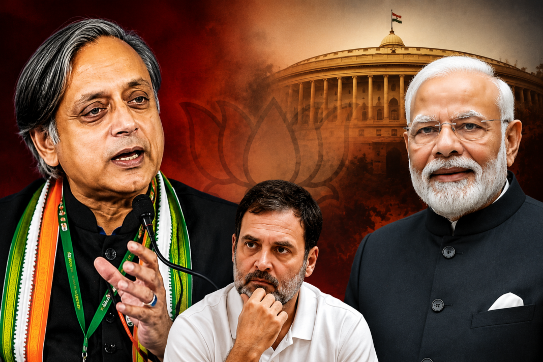 Shashi Tharoor praises PM Modi