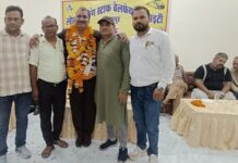 डबलूसीआरएमएस के मंडल सचिव डीपी अग्रवाल की विदाई, रेलवे कर्मचारियों ने जताया आभार