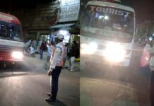 आगरा में हाईवे जाम करने वाली 66 रोडवेज बसों का चालान, चालकों पर बड़ी कार्रवाई