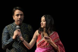 Ilesha Singh with Jayant Choudhary