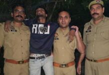 गाजियाबाद में चेकिंग के दौरान दो संदिग्ध बाइक सवारों से मुठभेड़, एक फरार