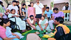 CM Hemant Soren at Nemra